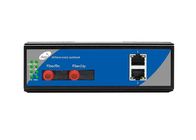 Industrial Cascading Ethernet Fiber Switch 10/100Mbps 2 Ethernet and 2 Optical Ports